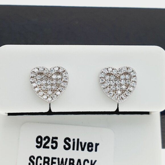 925 sterling silver luxury CZ earrings for women/girls, Best for RJUS2146 - Picture 10 of 11